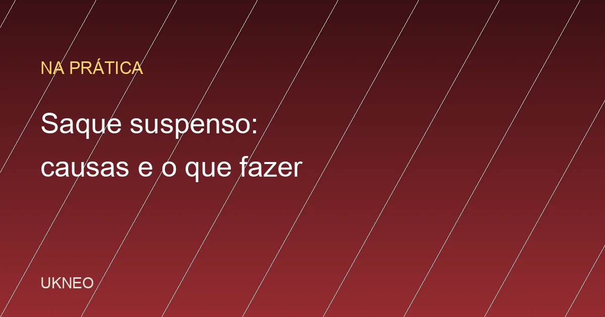 Saque de cripto suspenso na Binance: causas e como resolver