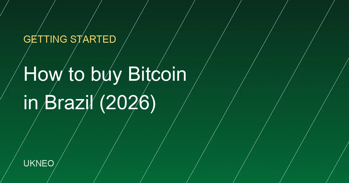 How to Buy Bitcoin in Brazil: Complete 2026 Guide